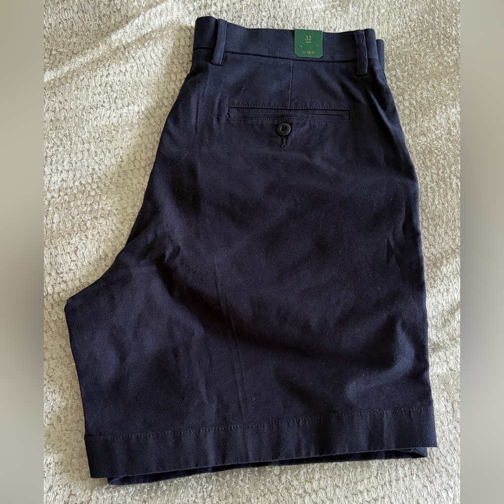 J. Crew Men's 8" dress short in stretch cotton blend